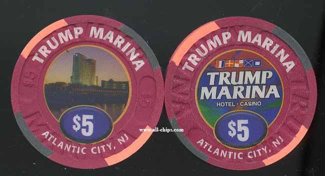 MAR-5 Trump Marina 1st issue Rare UNC