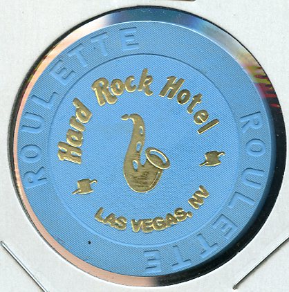 Hard Rock Roulette Lt Blue Horn