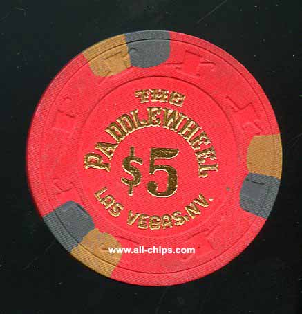 $5 Paddlewheel 1st issue 1983