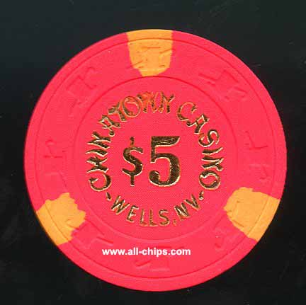 $5 Chinatown Casino 1st issue 1984