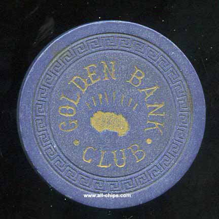 Golden Bank Club 1st issue RLT 1952