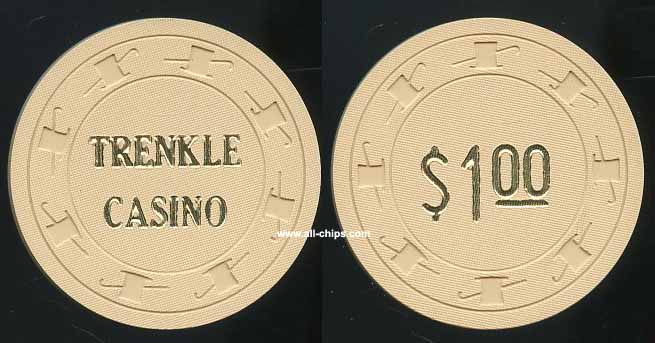 $1 Trenkle Casino 1st issue 1966 (In the Roadrunner Inn)