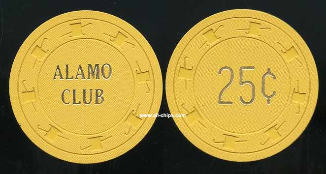 .25c Alamo Club 1st issue 1952