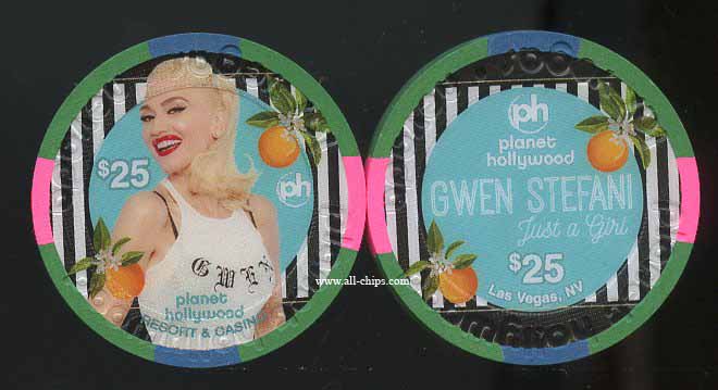 $25 Planet Hollywood Gwen Stefani Just a Girl Residency 