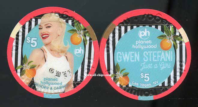 $5 Planet Hollywood Gwen Stefani Just a Girl Residency 