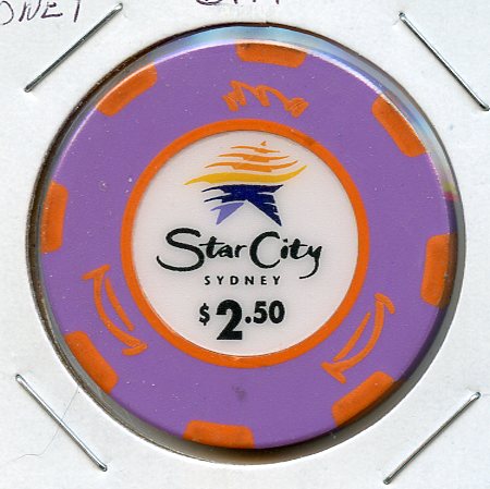 $2.50 Star City Casino Sydney, Australia 