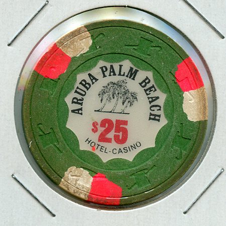 $25 Aruba Palm Beach Casino Aruba