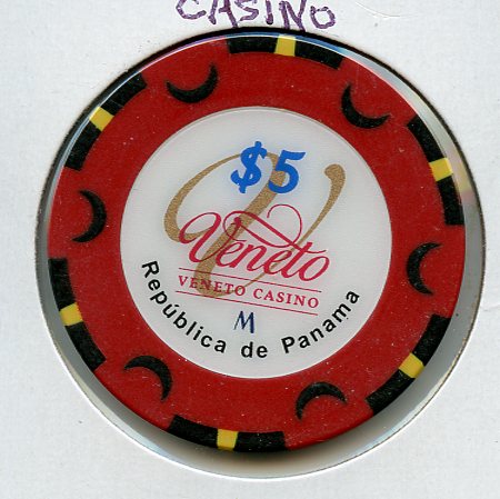$5 Veneto Casino Republica de Panama