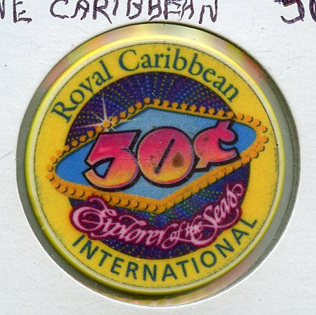 .50c Royal Caribbean Explorer of the Sea Cruise Chip