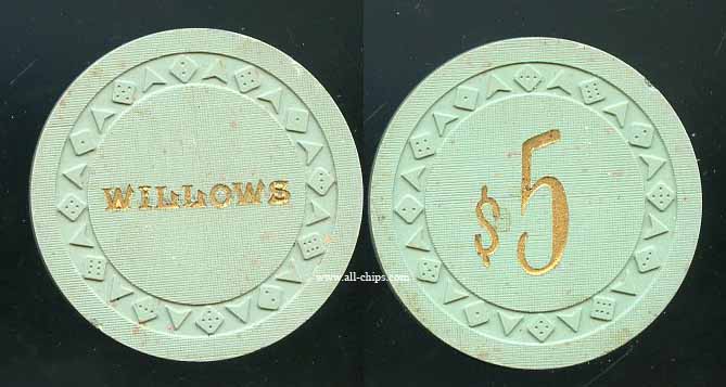 $5 Willows 1st issue 1953 Reno