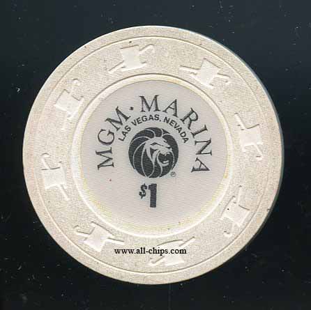 $1 MGM Marina 1st issue 1990