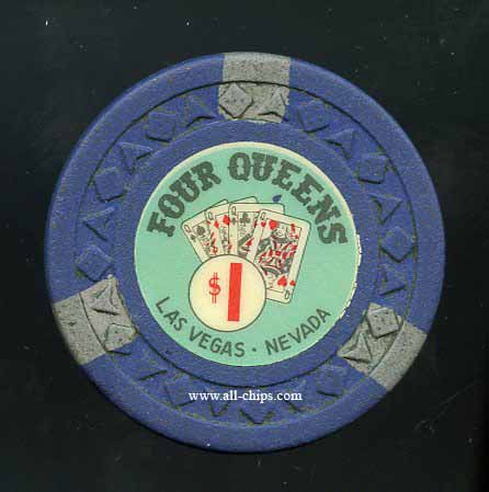 $1 Four Queens 1st issue 1965 