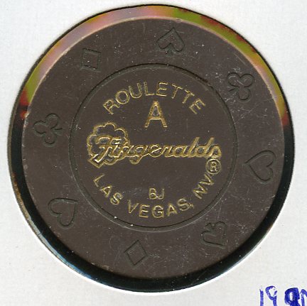 Fitzgeralds Roulette Brown A
