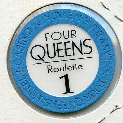 Four Queens Roulette Blue 1