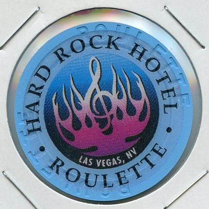 hard Rock Roulette Blue Purple flames
