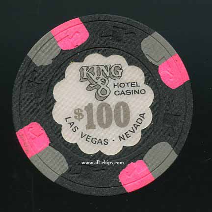 $100 King 8 3rd issue 1980s