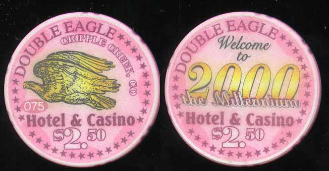 $2.50 Double Eagle Millennium #75 Cripple Creek, CO