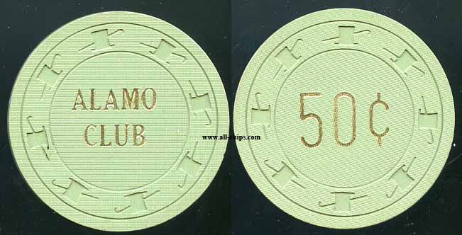 .50c Alamo Club 1st issue 1952