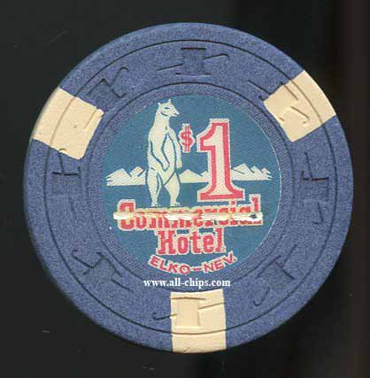 $1 Commercial Hotel 2nd issue 1960s