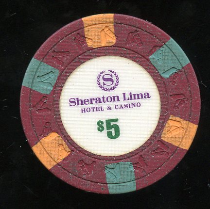 $5 Sheraton Lima Hotel & Casino Lima Peru