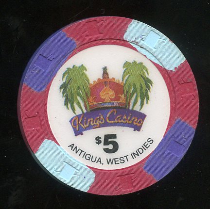 $5 Kings Casino Antigua West Indies