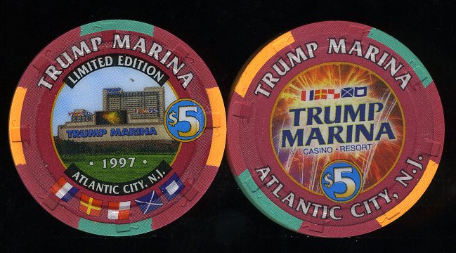 MAR-5a Trump Marina Builbing 1997 Limited edition