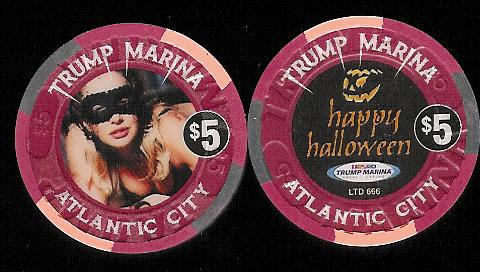 MAR-5af $5 Marina Halloween Girl 2004 LTD 666