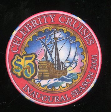 $5 Celebrity Cruises Summit Inaugural Season 2001