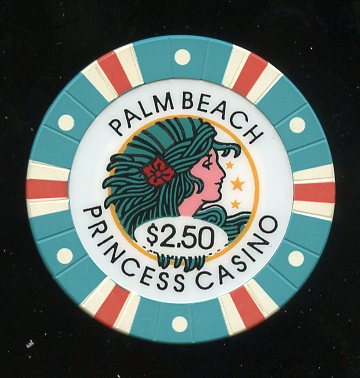 $2.50 Palm Beach Princess Casino Florida Cruise