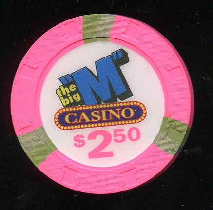 $2.50 The Big M Casino Florida & South Carolina 