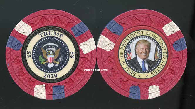 $5 Trump 2020 Chip