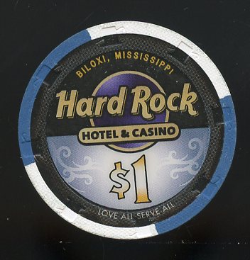 $1 Hard Rock Biloxi, MS.