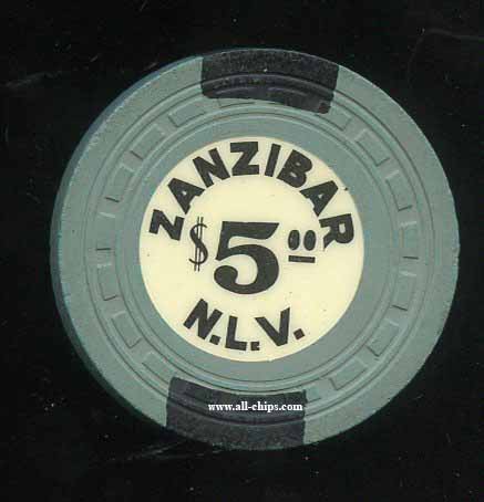 $5 Zanzibar 2nd issue 1962