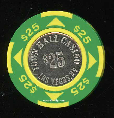 $25 Town Hall Casino 1st issue 1985