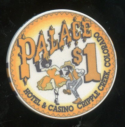 $1 Palace Hotel 1st issue Cripple Creek CO.