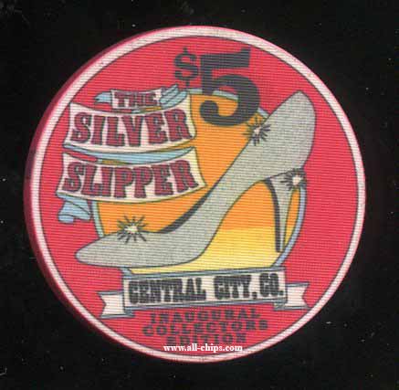 $5 Silver Slipper 1st issue Central City, CO.