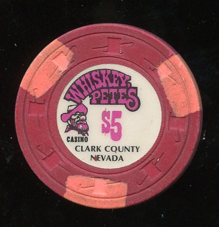 $5 Whiskey Petes 2nd issue Clark County 1983