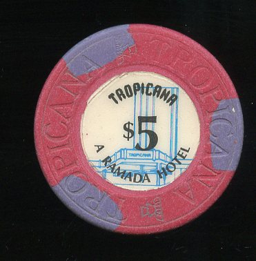 $5 Tropicana 4th issue 1985