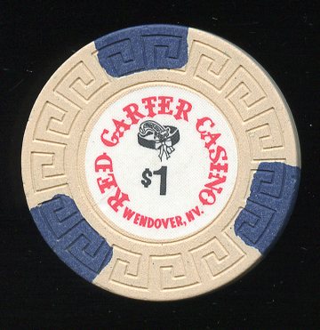 $1 Red Garter Casino 2nd issue 1988 Wendover, NV