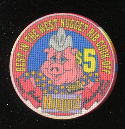$5 John Ascuagas Nugget Rib Cook Off 1992