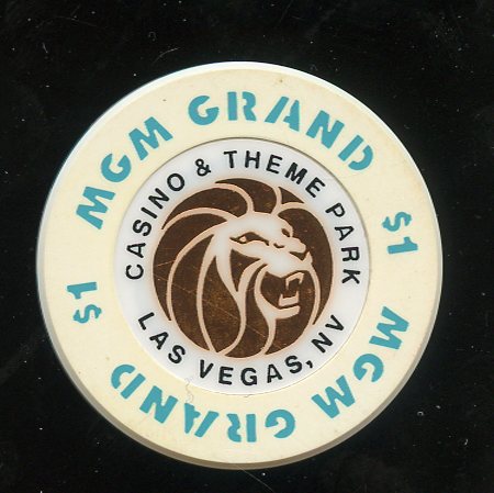 $1 MGM Grand Casino & Theme Park 1st issue