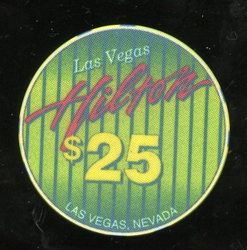 $25 Hilton 6th issue 1994 