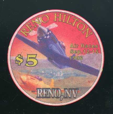 $5 Reno Hilton Air races Sept 12-15 1996