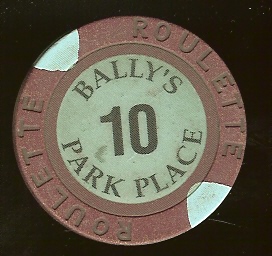 Ballys 4 Park Place Brown Table 10