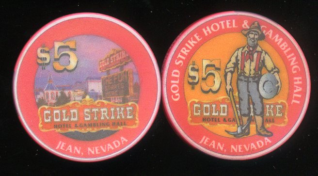 $5 Gold Strike Jean 3rd issue 1999