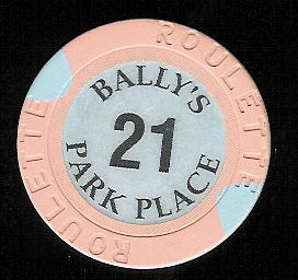 Ballys 4 Park Place Peach Table 21
