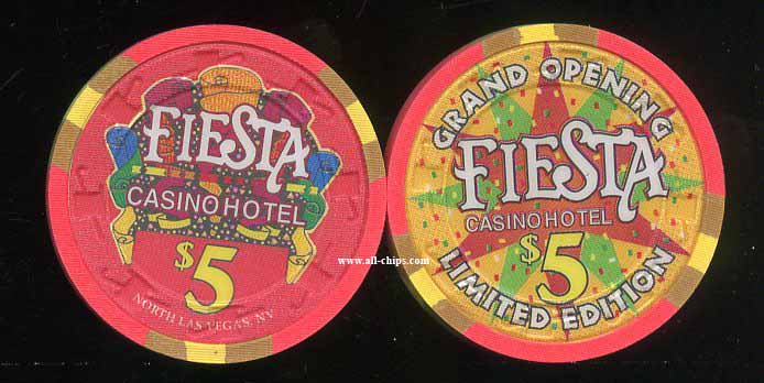 $5 Fiesta Grand Opening 1995 1st issue