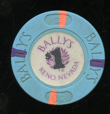 $1 Ballys 1st issue 1986 Reno