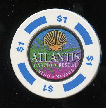 $1 Atlantis 1st issue 1996 Reno