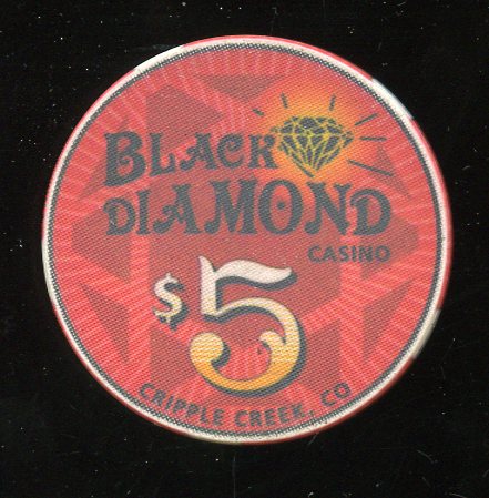 $5 Black Diamond 2nd issue Cripple Creek CO.